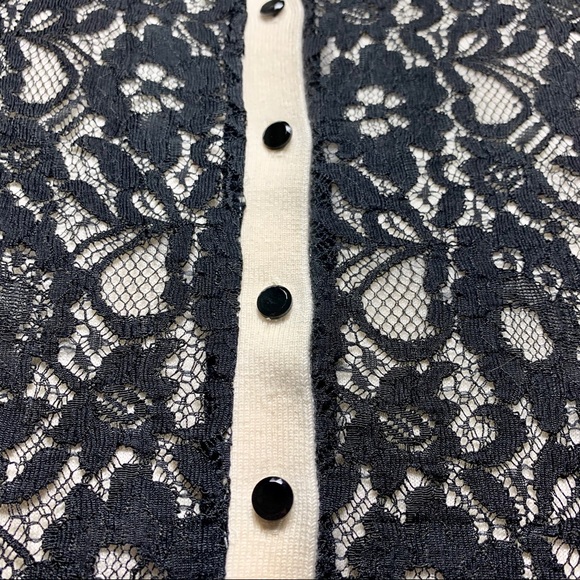 Banana Republic NWOT Floral Lace Cardigan - Picture 3 of 8